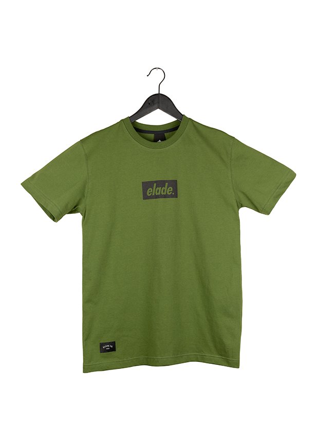 T-shirt Box Logo Olive