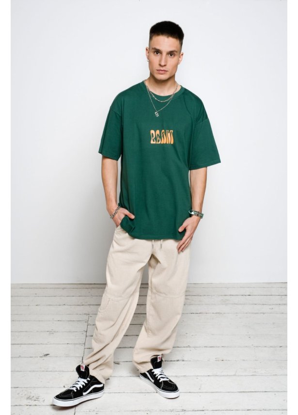 T-shirt Loose Shirt Beam Green