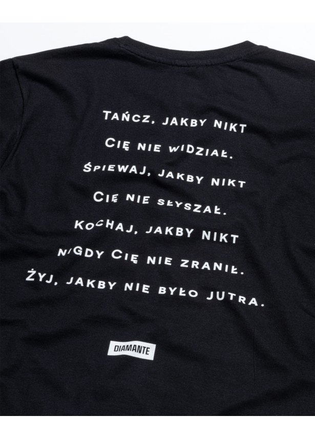 TAŃCZ - T-Shirt Unisex - Czarny